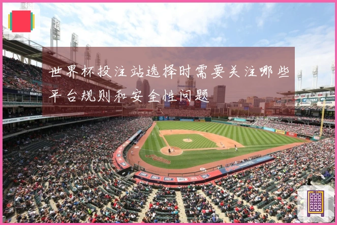 世界杯投注站选择时需要关注哪些平台规则和安全性问题